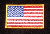 American flag patch is part of UAV Uniform Patches set