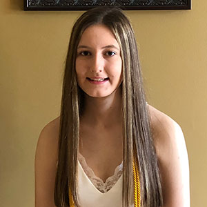 Ariana-Maria-Shatynski, UAV scholarship winner