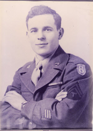 WWII Veteran John Terrebetzky, UAV Post 27 patron
