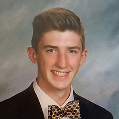 Patrick T. Monks, 2019 Ukrainian American Veterans (UAV) scholarship winner